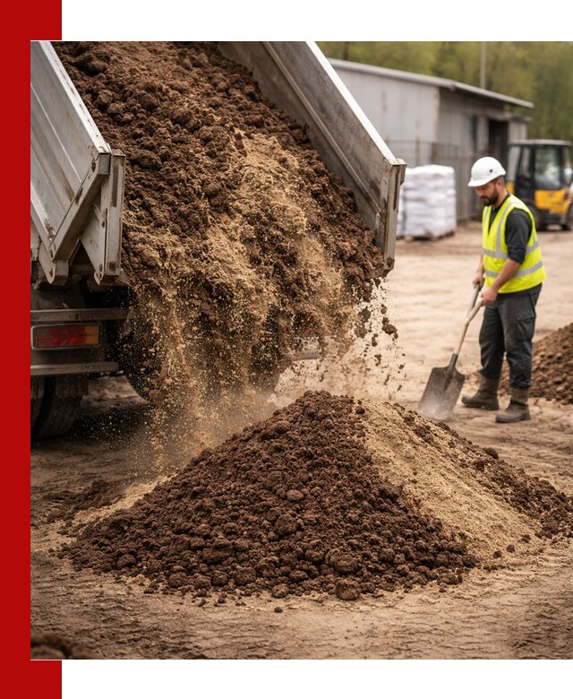 Доставка торфо-песчаной смеси в Россоши для строительства и озеленения