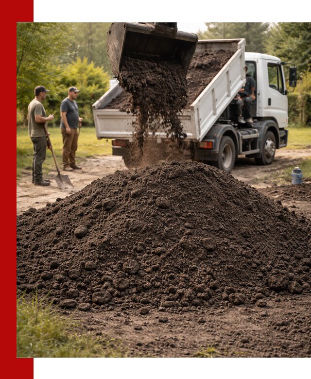 Доставка и продажа чернозема в Россоши оптом и в розницу