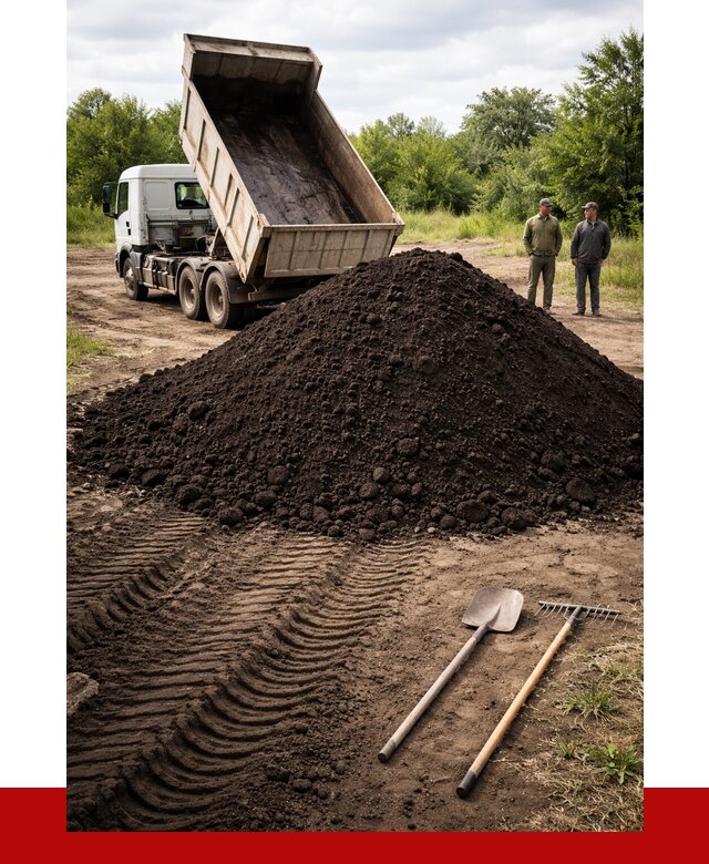 Купить чернозем навалом в Россоши от 1244 р. за куб | ПРОНЕРУДРсс