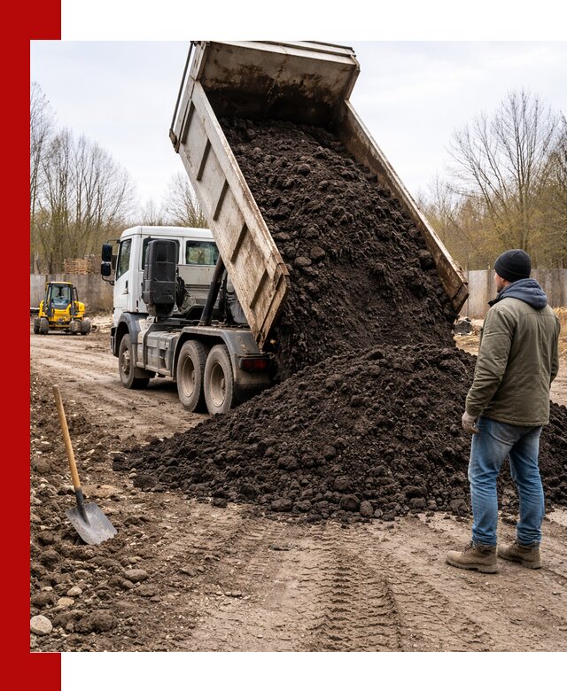 Доставка чернозема навалом в Россоши быстро и выгодно