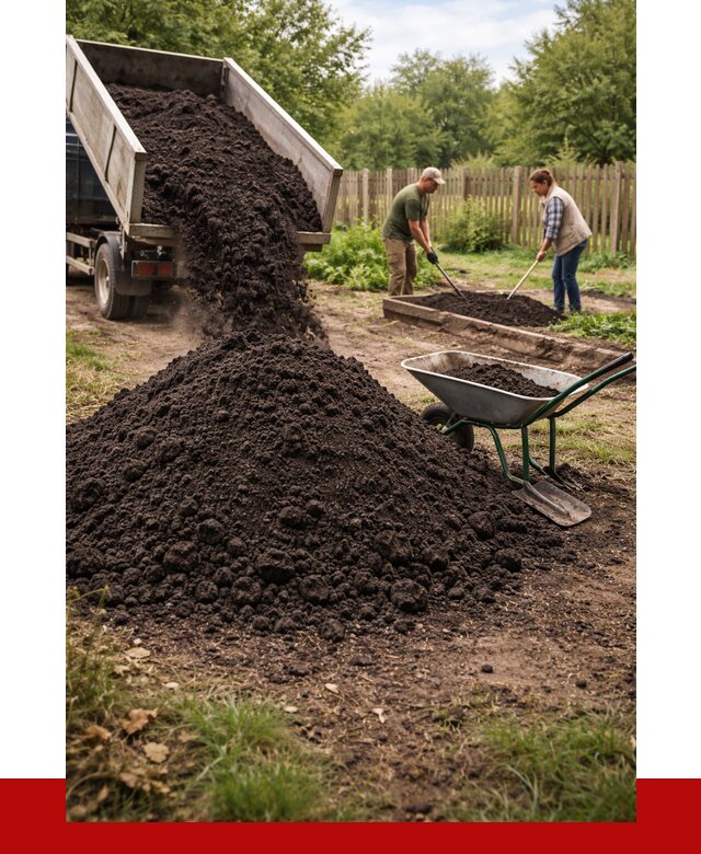 Купить чернозем для огорода в Россоши от 2592 р. | ПРОНЕРУДРсс