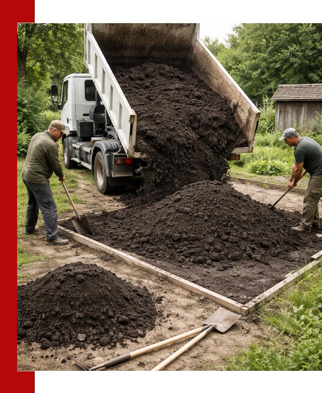 Купить чистый чернозем для огорода с доставкой в Россоши