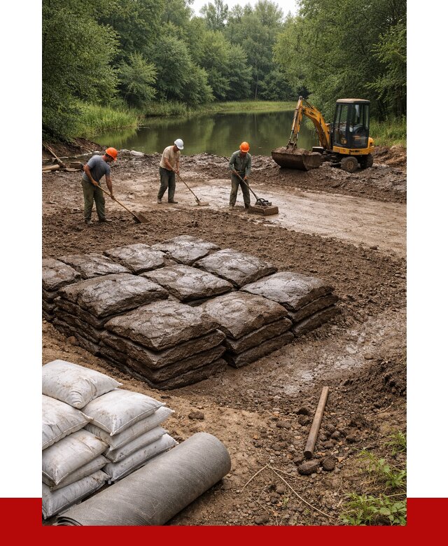 Купить глину для пруда в Россоши от 4666 р. с доставкой | ПРОНЕРУДРсс