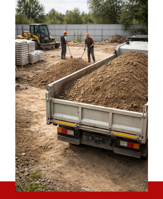 Супесь с доставкой в Россоши от 2540 р. за куб | ПРОНЕРУДРсс