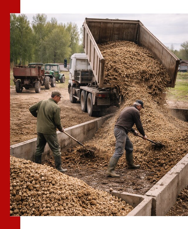 Куриный помет с доставкой в Россоши оптом и в розницу