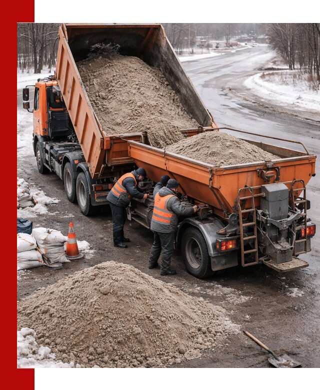 Поставка и вывоз пескосоля в Россоши оптом и в розницу