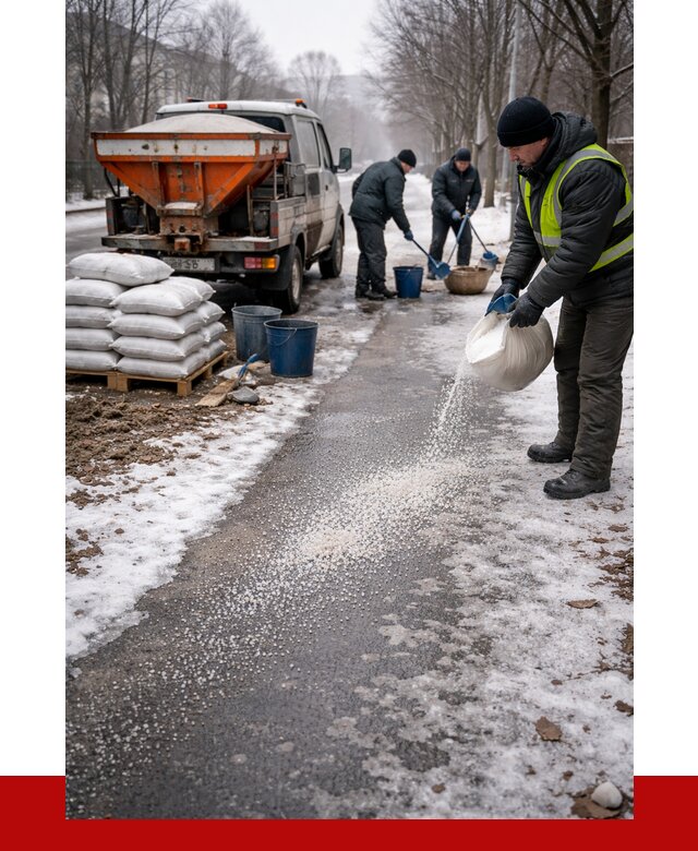 Реагент против гололеда в Россоши с доставкой от 4666 р. | ПРОНЕРУДРсс