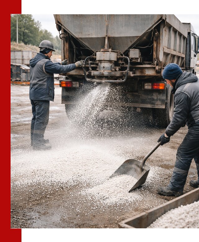 Доставка и продажа хлористого кальция в Россоши