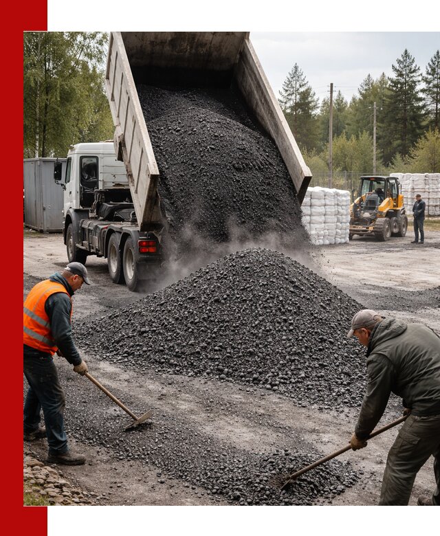 Доставка и продажа асфальтного гранулята в Россоши