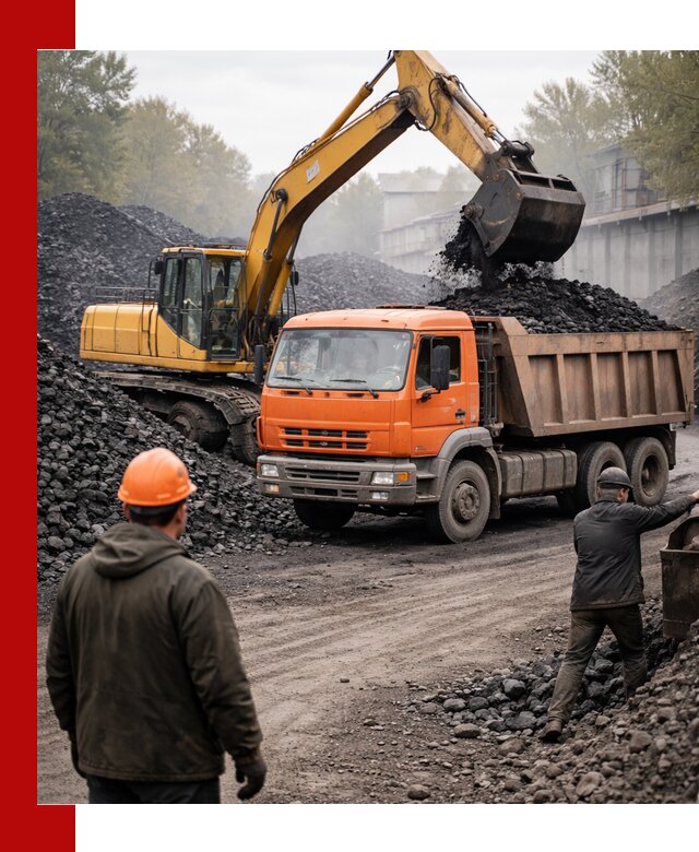 Доставка угля автотранспортом в Россоши быстро и выгодно