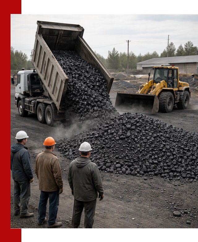 Доставка угля антрацита в Россоши с самосвалами и погрузкой