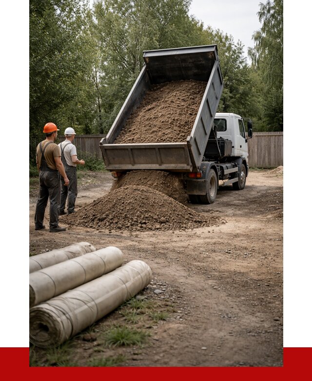 Доставка сыпучих материалов самосвалом в [cvi] от 4355 р. | ПРОНЕРУДРсс