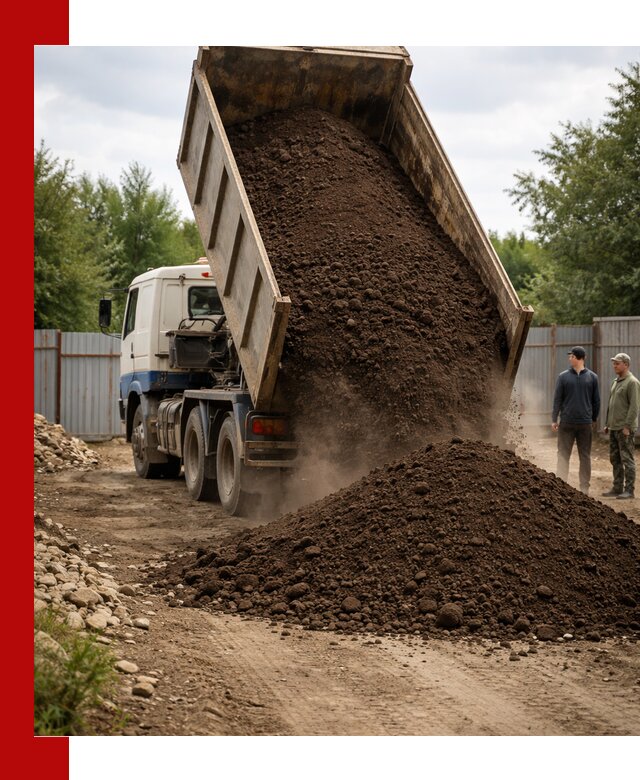 Доставка самосвалом 10 кубов в Россоши быстро и надёжно