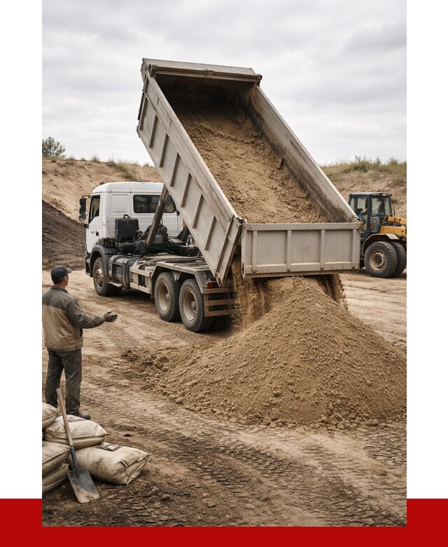 Доставка самосвалом 20 кубов в Россоши от 7777 р. | ПРОНЕРУДРсс