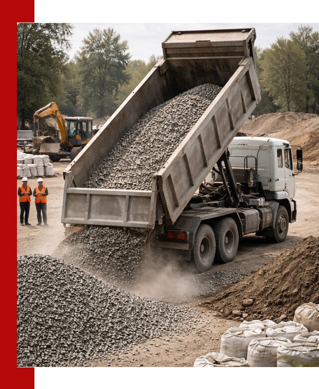 Аренда самосвала в Россоши для доставки сыпучих и нерудных материалов