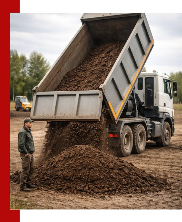 Аренда самосвала с водителем в Россоши для сыпучих грузов и навоза