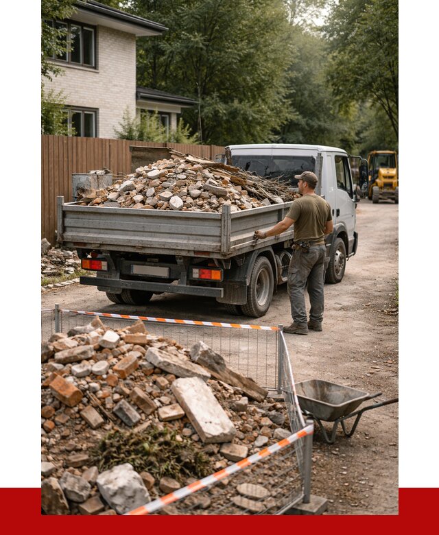 Вывоз строительного мусора с погрузкой в Россоши от 7777 р | ПРОНЕРУДРсс