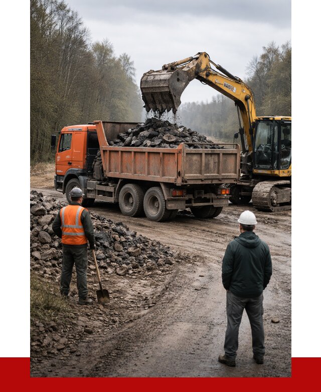 Вывоз асфальта в Россоши от 4666 р. самосвалом ПРОНЕРУДРсс