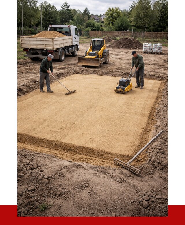 Устройство песчаной подушки в Россоши от 4666 р. ПРОНЕРУДРсс